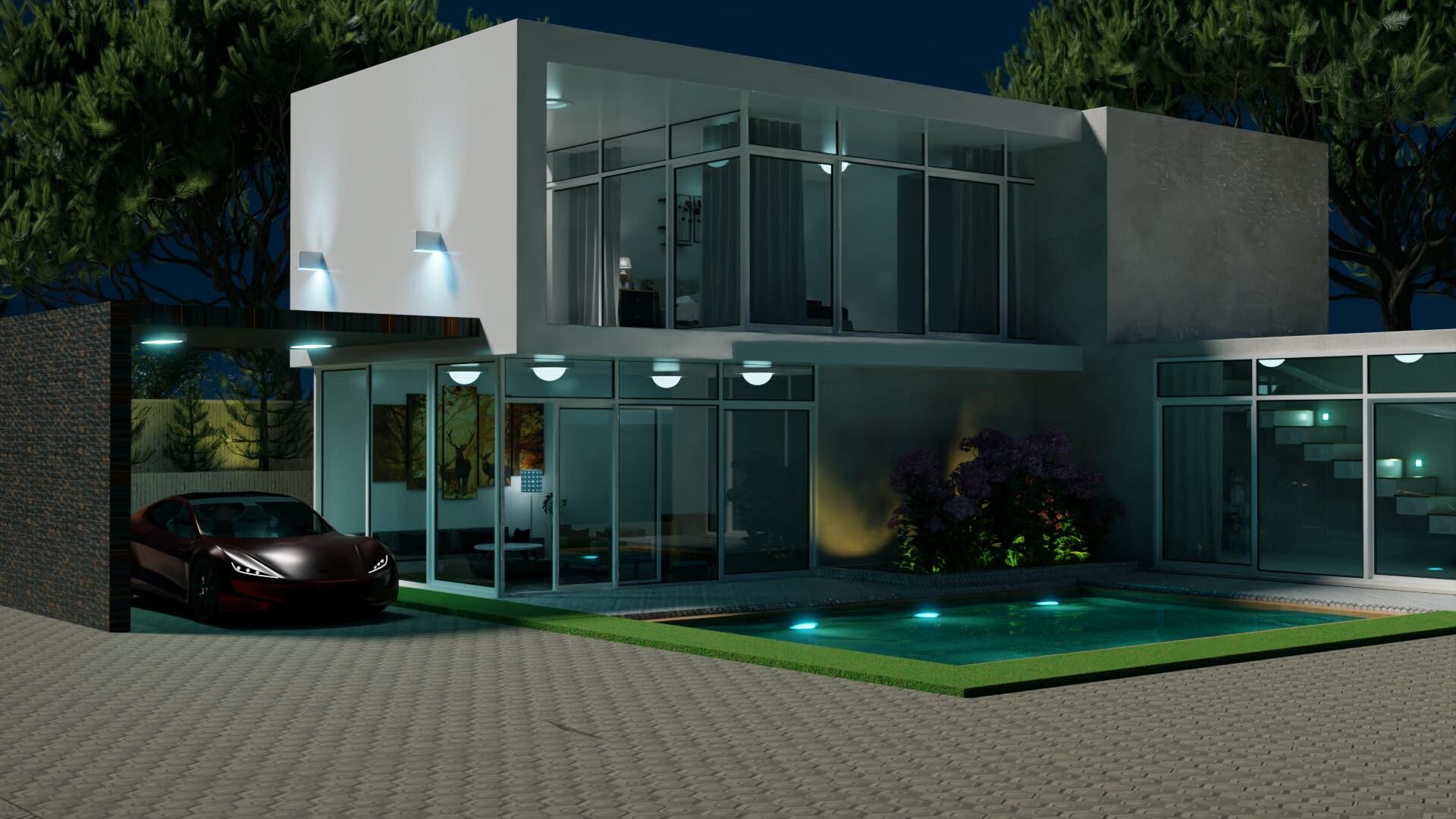 Duplex House design